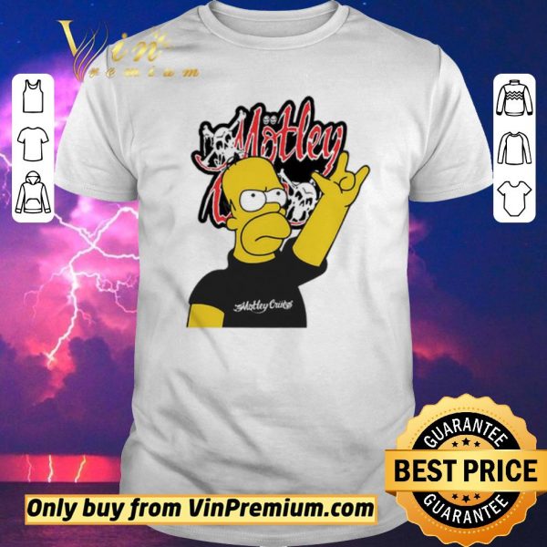 Nice Homer Simpson Motley crue shirt sweater