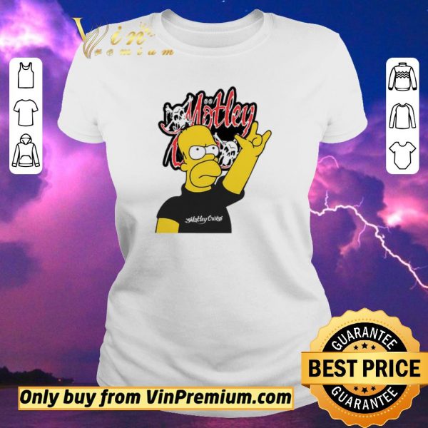 Nice Homer Simpson Motley crue shirt sweater