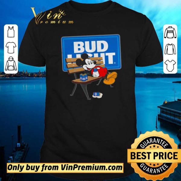 Nice Mickey mouse drinking Bud Light shirt sweater