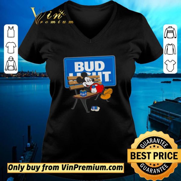 Nice Mickey mouse drinking Bud Light shirt sweater