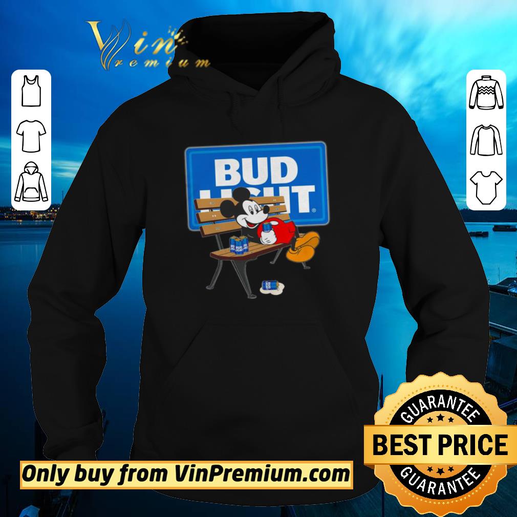 Nice Mickey mouse drinking Bud Light shirt sweater 4 - Nice Mickey mouse drinking Bud Light shirt sweater