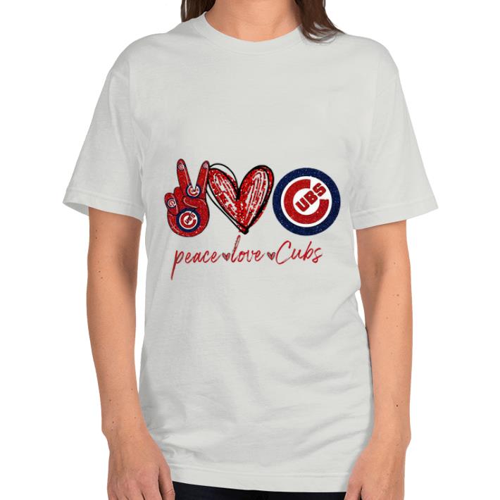 Nice Peace Love Chicago Cubs shirt 4 - Nice Peace Love Chicago Cubs shirt