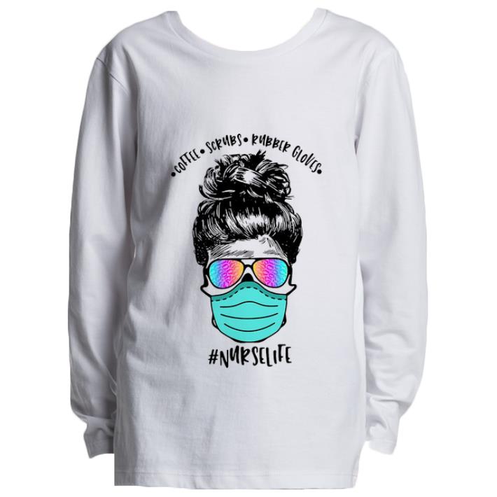 Official Coffee Scrubs Rubber Gloves Mask Nurselife shirt 4 - Official Coffee Scrubs Rubber Gloves Mask #Nurselife shirt
