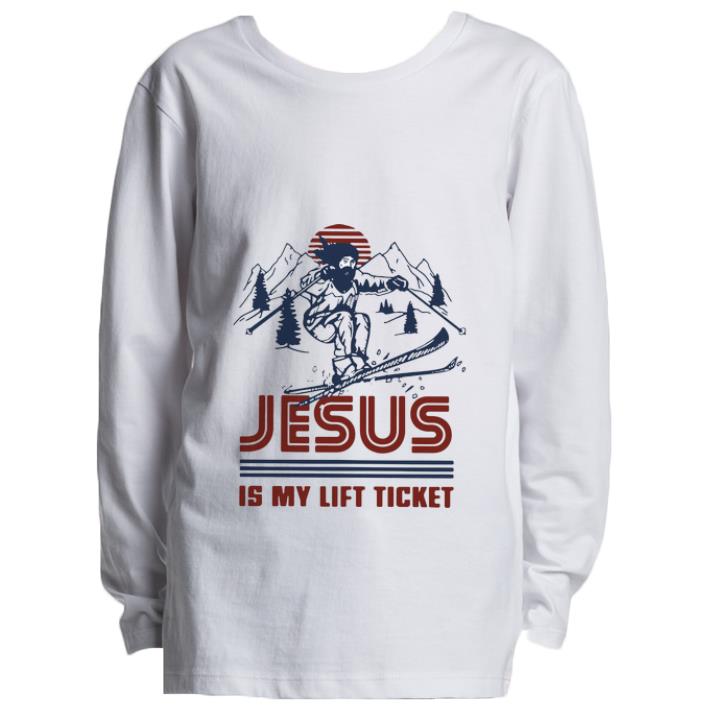 Official Jesus Is My Lift Ticket Skiing shirt 4 - Official Jesus Is My Lift Ticket Skiing shirt