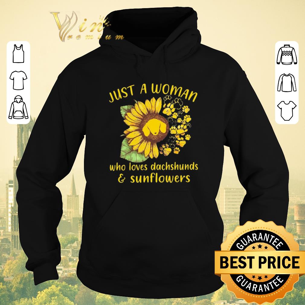 Original Just A Woman Who Loves Dachshunds & Sunflower shirt sweater Original Just A Woman Who Loves Dachshunds Sunflower shirt sweater 4 - Original Just A Woman Who Loves Dachshunds & Sunflower shirt sweater