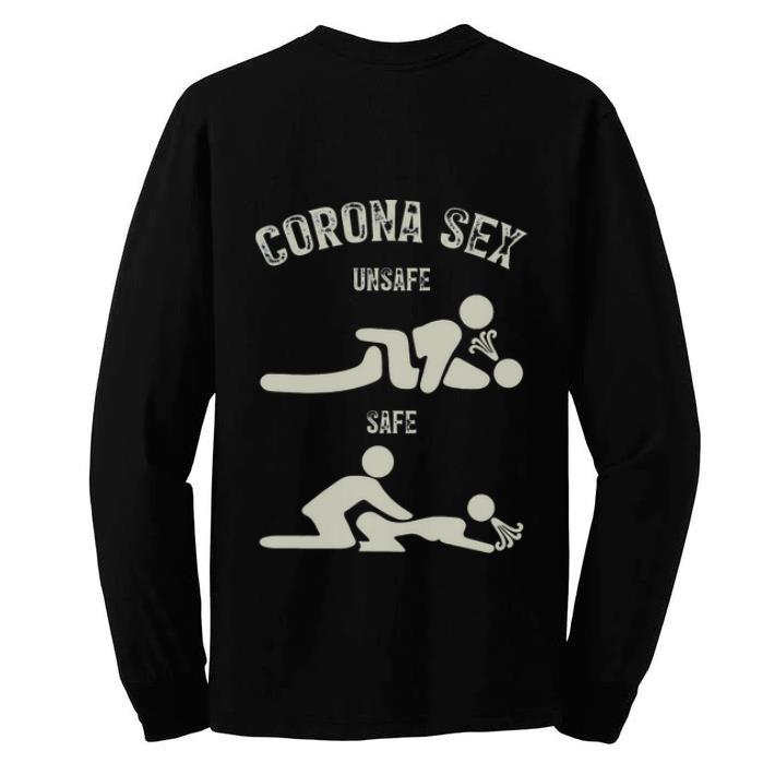 Premium Corona Sex Unsafe And Safe Posture shirt 4 - Premium Corona Sex Unsafe And Safe Posture shirt