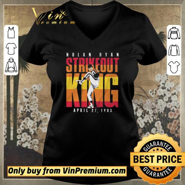 Pretty Nolan Ryan Strikeout King Houston shirt sweater