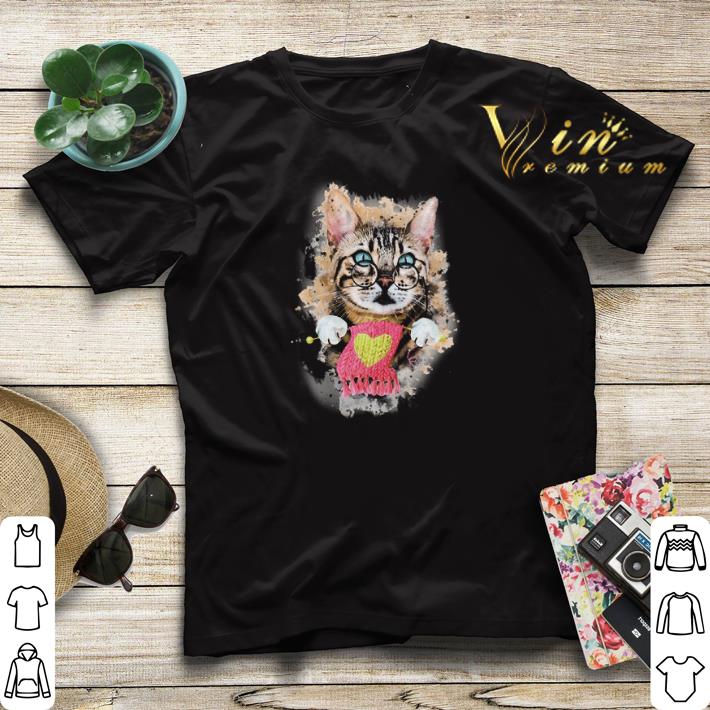 Quilting Crocheting Knitting Cat Grandma shirt sweater 4 - Quilting Crocheting Knitting Cat Grandma shirt sweater