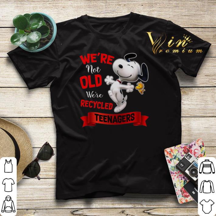 Snoopy We're Not Old We're Recycled Teenagers shirt sweater Snoopy We re Not Old We re Recycled Teenagers shirt sweater 4 - Snoopy We're Not Old We're Recycled Teenagers shirt sweater
