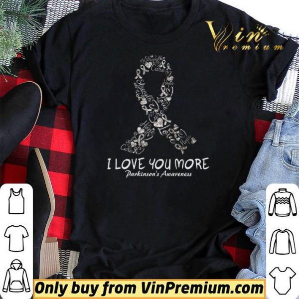 Strength Cure Hope Love I Love You More Parkinson's Awareness shirt sweater
