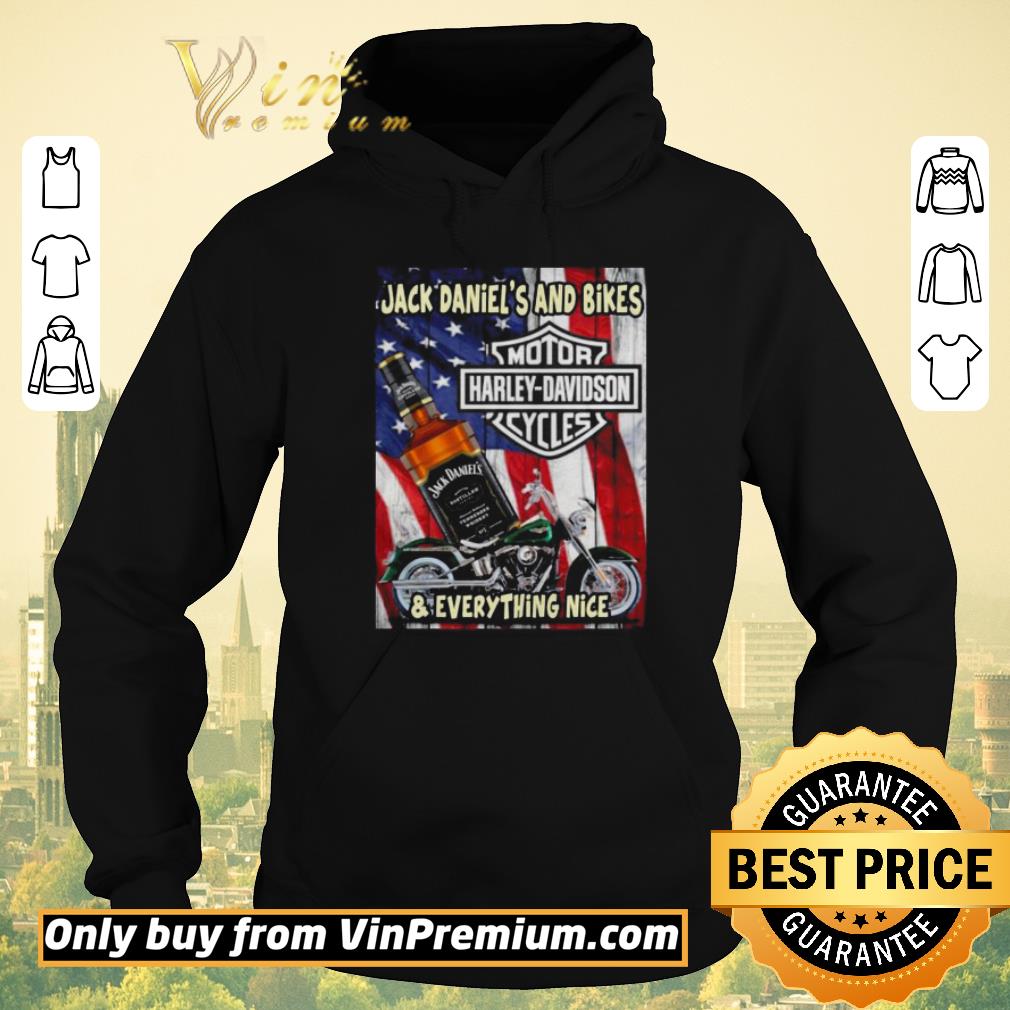 Top Jack Daniel s And Bikes Motor Harley Davidson Cycles Everything Nice American Flag shirt sweater 4 - Top Jack Daniel's And Bikes Motor Harley Davidson Cycles & Everything Nice American Flag shirt sweater