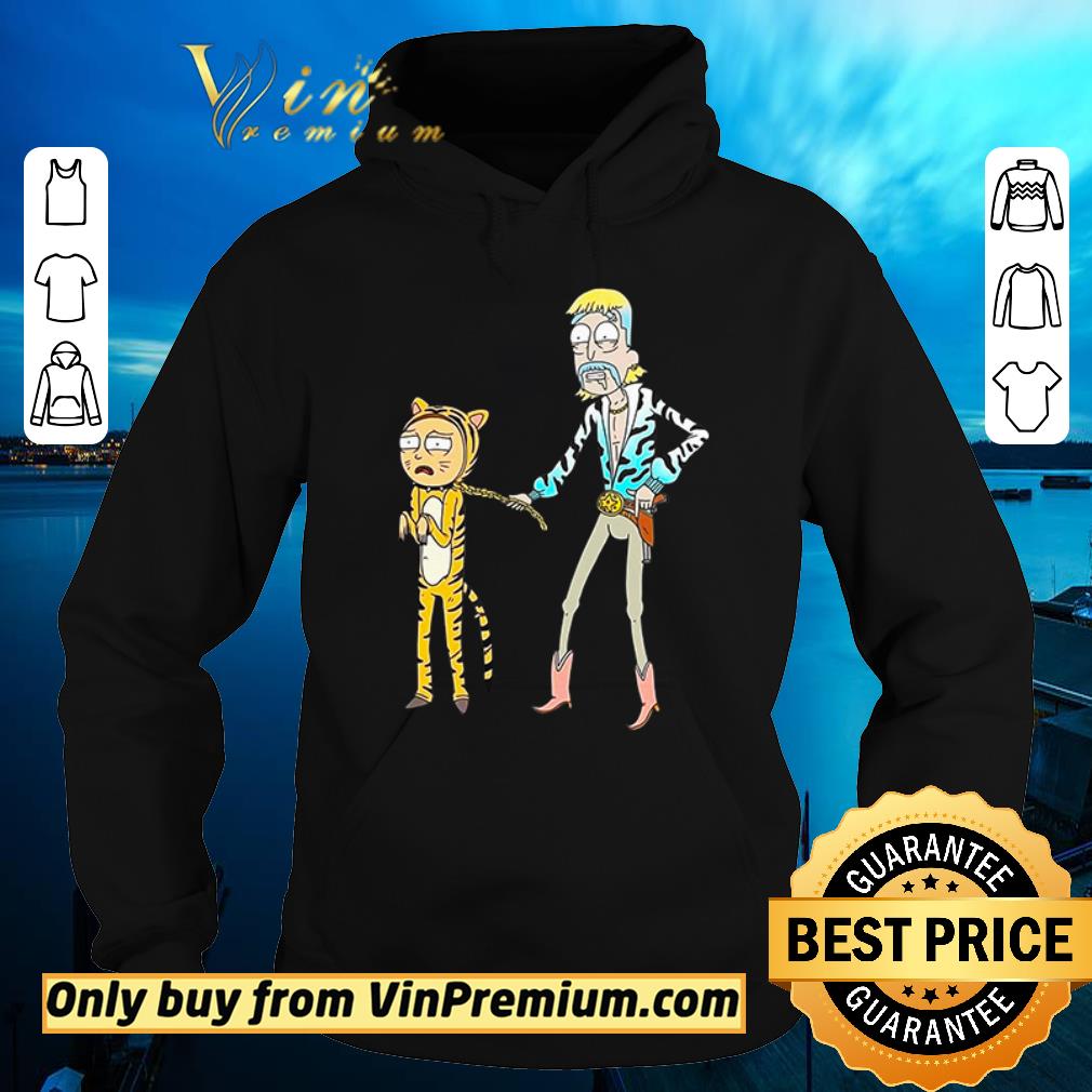 Top Rick and Morty Tiger King shirt sweater Top Rick and Morty Tiger King shirt sweater 4 - Top Rick and Morty Tiger King shirt sweater