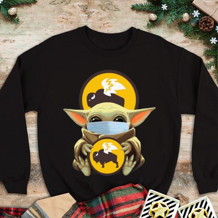 Top Star Wars Baby Yoda Mask Hug Buffalo Wild Wings Covid 19 shirt 4 - Top Star Wars Baby Yoda Mask Hug Buffalo Wild Wings Covid-19 shirt