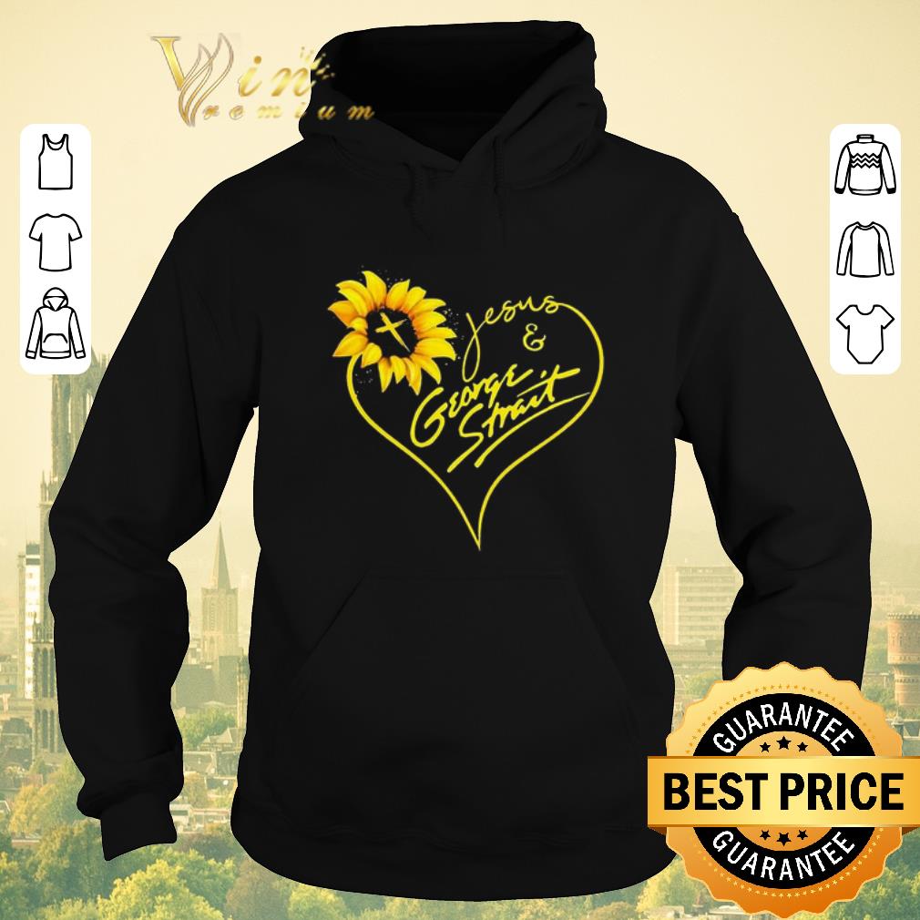 Top Sunflower Jesus George Strait shirt sweater 4 - Top Sunflower Jesus George Strait shirt sweater