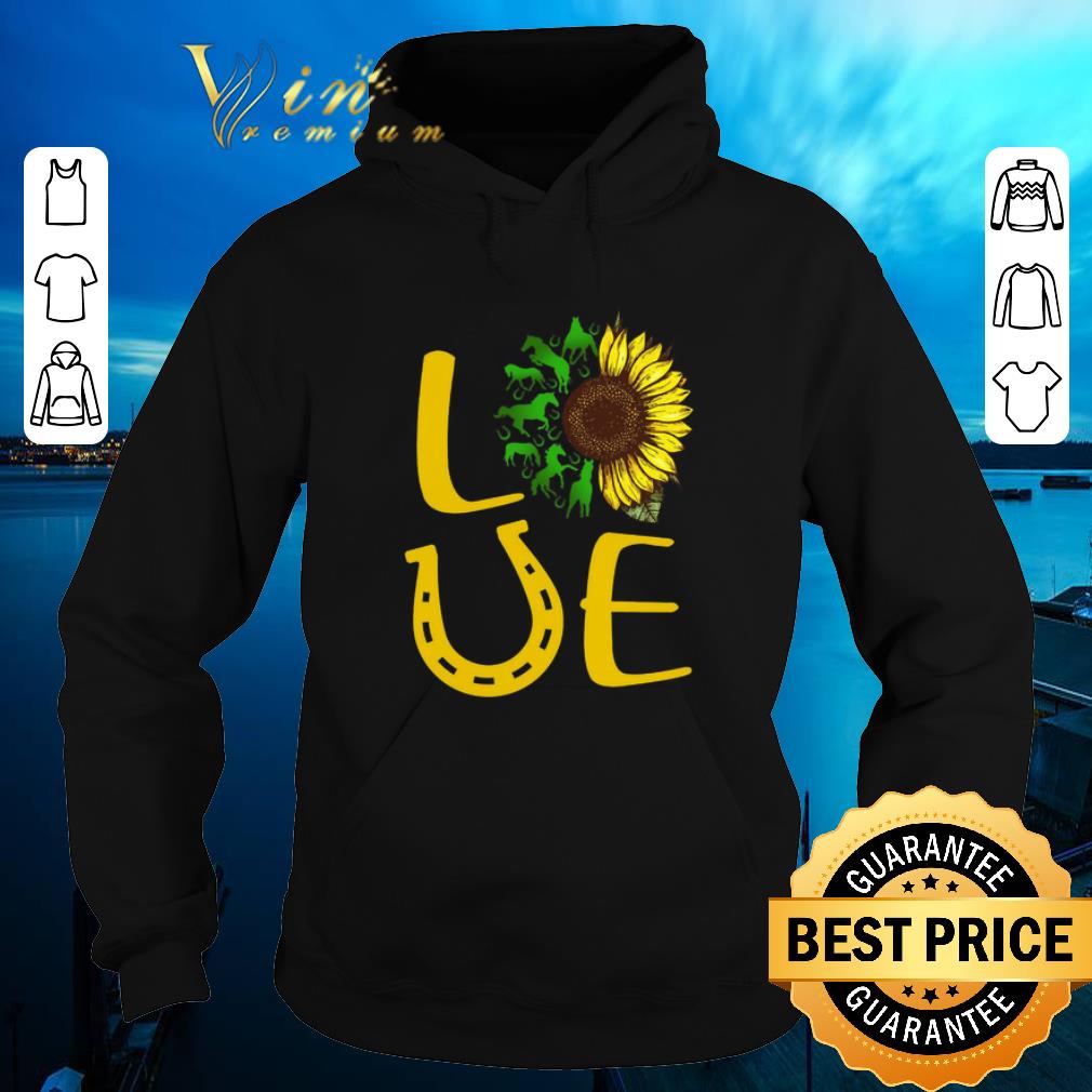 Top Sunflowers Horse Love shirt sweater 4 - Top Sunflowers Horse Love shirt sweater