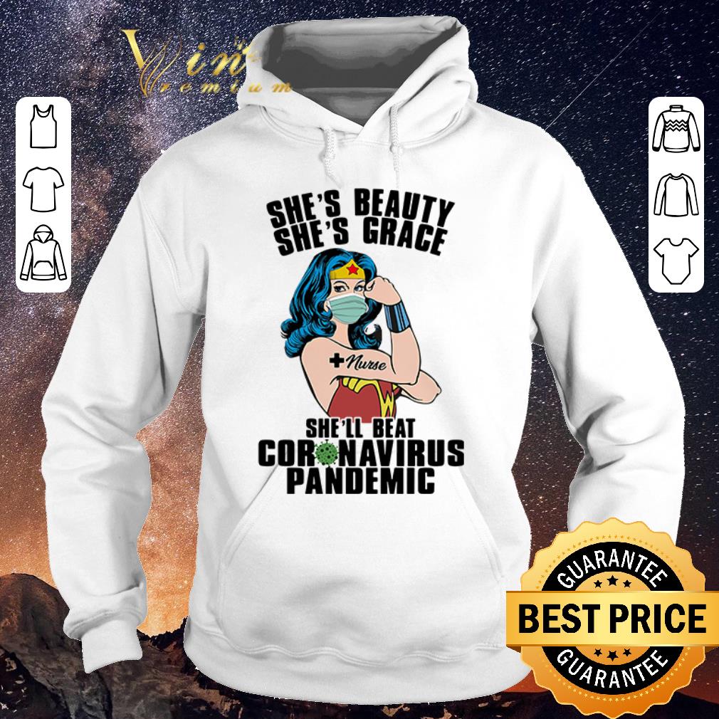 Top Wonder Woman she’s beauty she’s grace she’ll beat coronavirus pandemic shirt sweater Top Wonder Woman she s beauty she s grace she ll beat coronavirus pandemic shirt sweater 4 - Top Wonder Woman she’s beauty she’s grace she’ll beat coronavirus pandemic shirt sweater