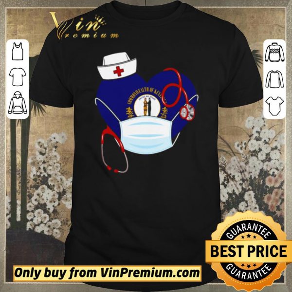Top Love Nurse heart Kentucky heart shirt sweater