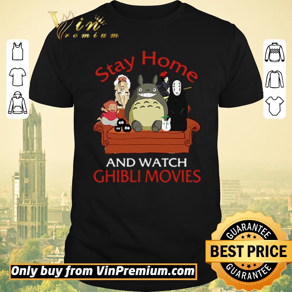 Pretty Stay home and watch Ghibli movies shirt sweater