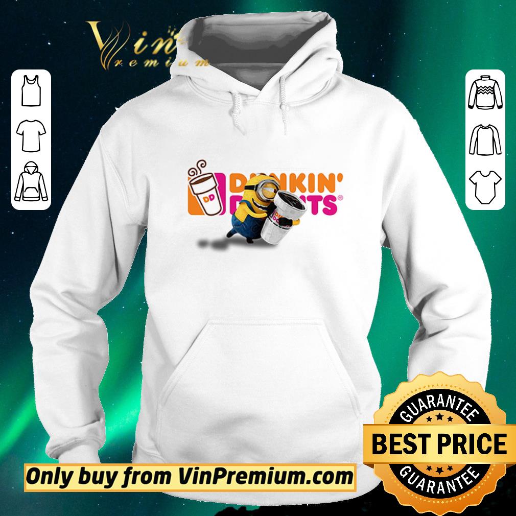 a2f414d2 awesome minions hug dunkin donuts shirt sweater 4 - Awesome Minions hug Dunkin’ Donuts shirt sweater