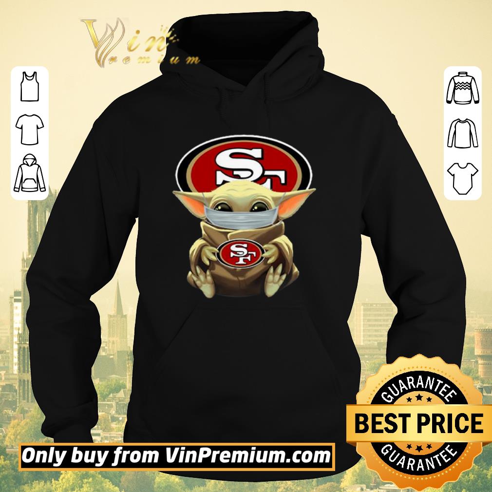 a36d46f9 official baby yoda face mask san francisco 49ers shirt sweater 4 - Official Baby Yoda Face Mask San Francisco 49ers shirt sweater