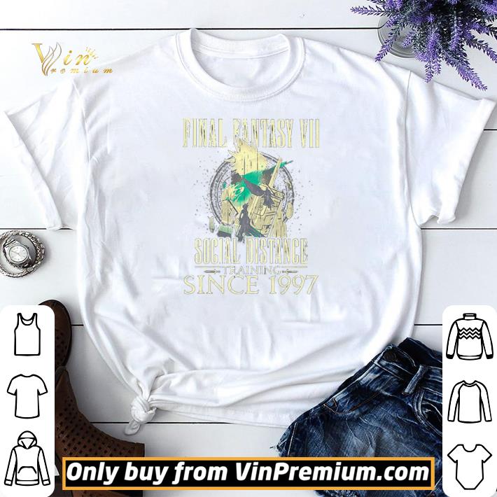 Final Fantasy VII social distance training since 1997 shirt sweater