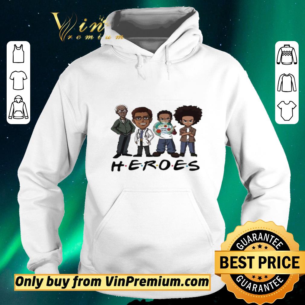Funny The Boondocks Heroes shirt sweater a458cbf1 funny the boondocks heroes shirt sweater 4 - Funny The Boondocks Heroes shirt sweater
