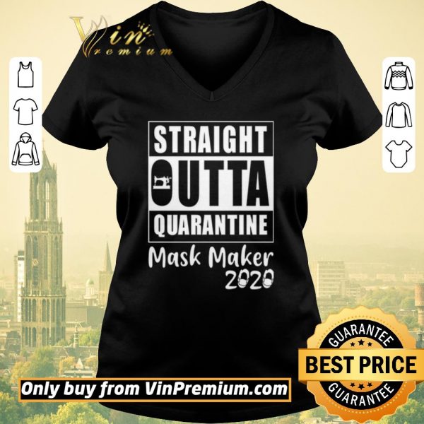 Original Straight outta quarantine mask maker 2020 shirt sweater