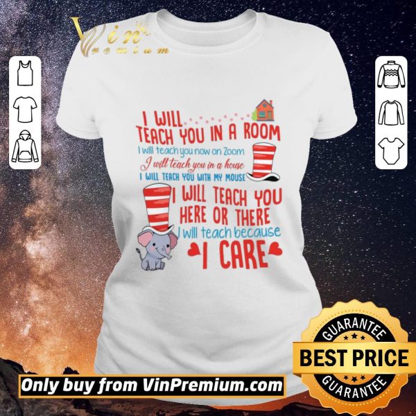 Awesome Elephant I Will Teach You In A Room I Will Teach You Now On Zoom shirt sweater