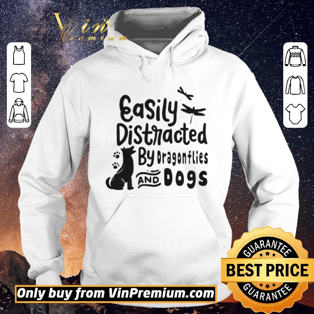 ab719fe4 funny easily distracted by dragonflies and dogs shirt sweater 4 - Funny Easily distracted by dragonflies and dogs shirt sweater