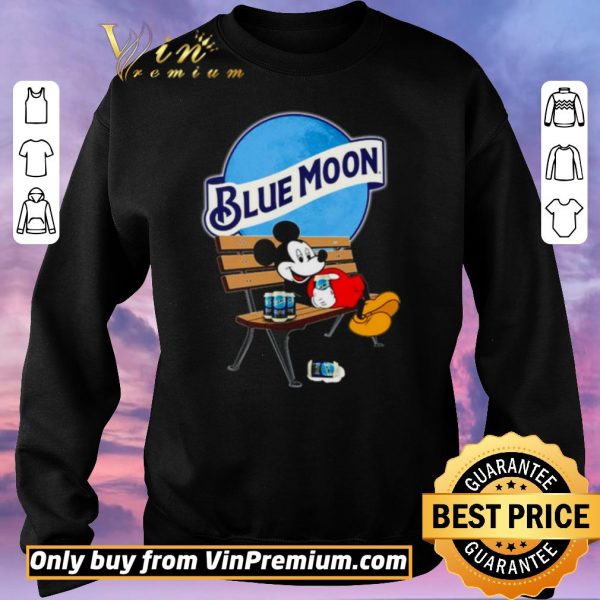 Premium Mickey Mouse drink Blue Moon shirt sweater