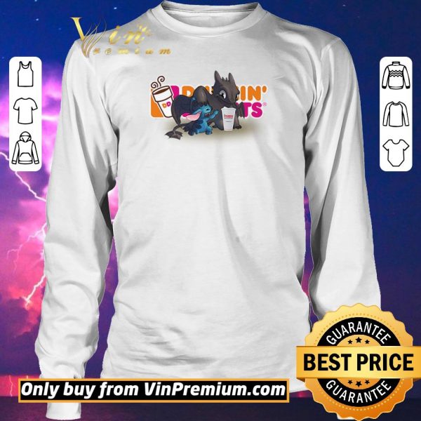 Top Stitch and Toothless Dunkin’ Donuts shirt sweater