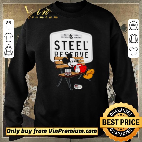 Official Mickey Mouse drink Steel Reserve shirt sweater