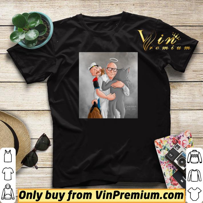 Popeye Tom and Jerry hug Gene Deitch 1924-2020 shirt sweater b3e1c87d popeye tom and jerry hug gene deitch 1924 2020 shirt sweater 4 - Popeye Tom and Jerry hug Gene Deitch 1924-2020 shirt sweater