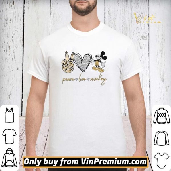 Peace Love Mickey Mouse shirt sweater