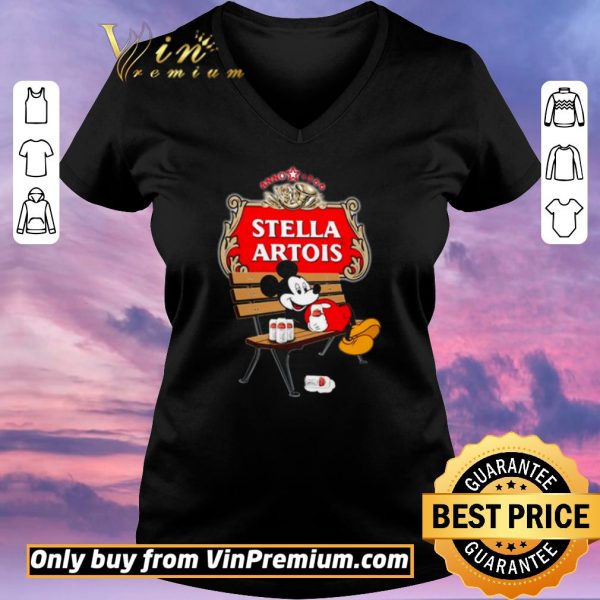 Original Mickey Mouse drink Stella Artois shirt sweater