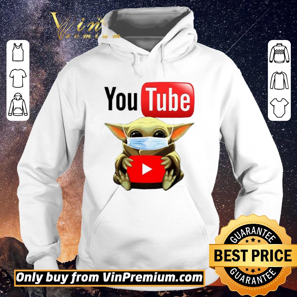 c46a9119 awesome baby yoda face mask hug youtube shirt sweater 4 - Awesome Baby Yoda Face Mask Hug Youtube shirt sweater