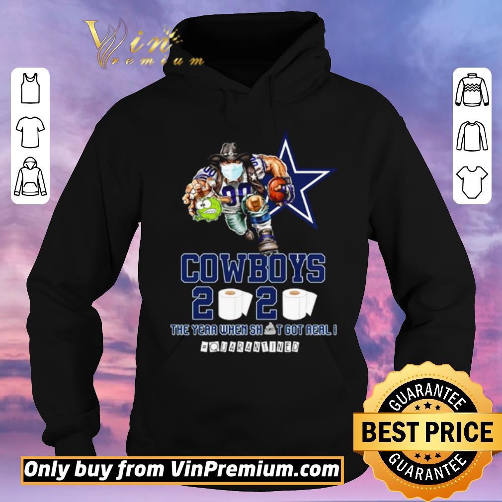 c4db35db premium dallas cowboys the year when shit got real quarantined shirt sweater 4 - Premium Dallas Cowboys the year when shit got real #quarantined shirt sweater
