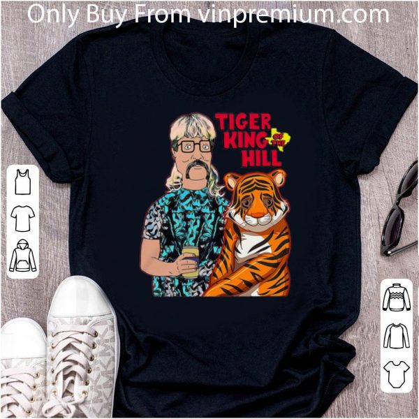 Official Bob’s Burgers Tiger King Of The Hill shirt
