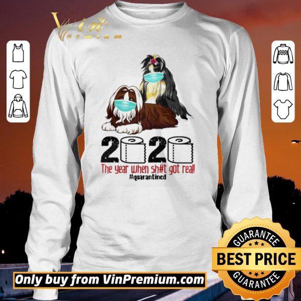 Original Shih Tzu Quarantined 2020 shirt sweater