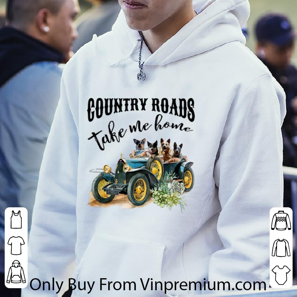 c7ffe605 awesome truck dogs country road take me home shirt 4 - Awesome Truck Dogs Country Road Take Me Home shirt