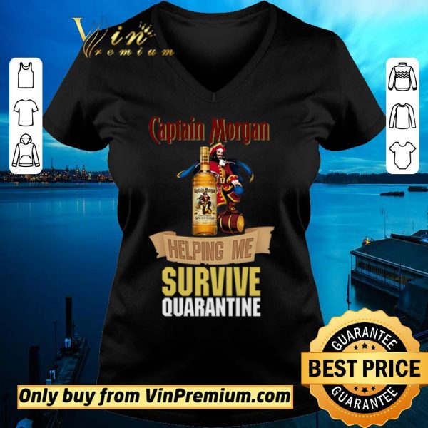 Nice Captain Morgan helping me survive quarantine shirt sweater