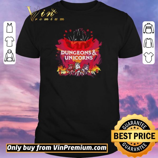 Nice Dungeons and unicorns shirt sweater