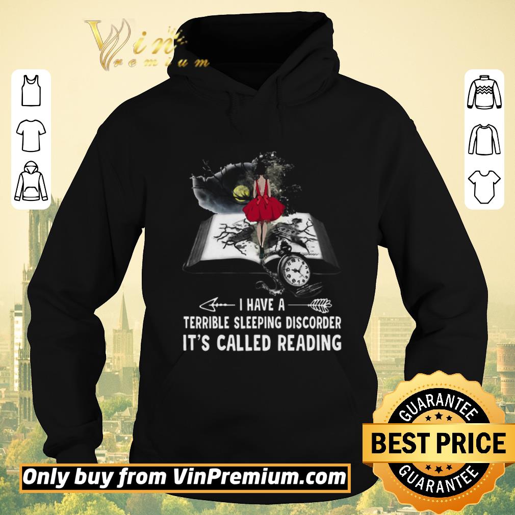 Official Girl Book I Have A Terible Sleeping Discorder It's Called Reading shirt sweater da1513cd official girl book i have a terible sleeping discorder it s called reading shirt sweater 4 - Official Girl Book I Have A Terible Sleeping Discorder It's Called Reading shirt sweater