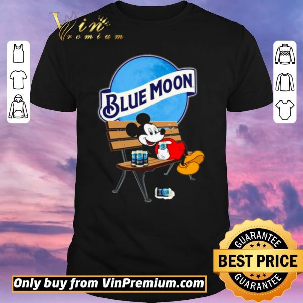 Premium Mickey Mouse drink Blue Moon shirt sweater