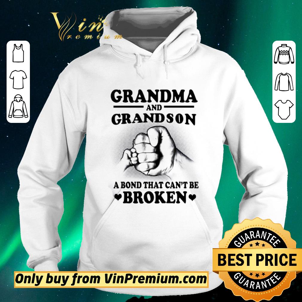 dc53c705 top grandma and grandson a bond that can t be broken shirt sweater 4 - Top Grandma And Grandson A Bond That Can't Be Broken shirt sweater