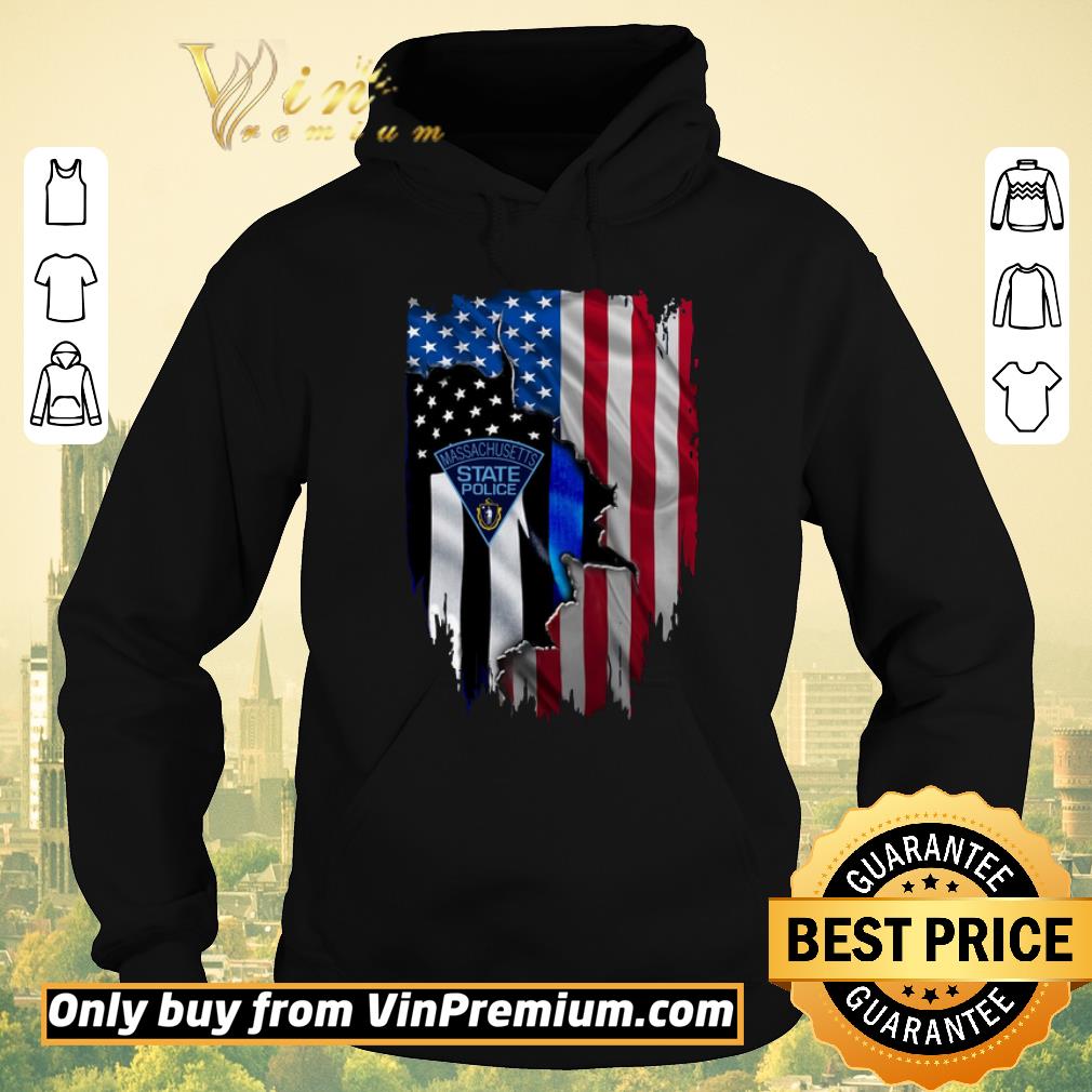dea98a91 awesome american flag massachusetts state police shirt sweater 4 - Awesome American Flag Massachusetts State Police shirt sweater