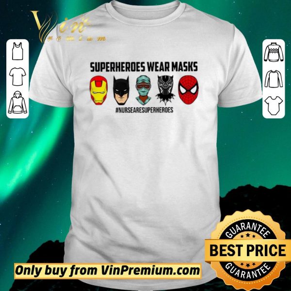 Awesome Superheroes Wear Masks Nursery Superheroes shirt sweater