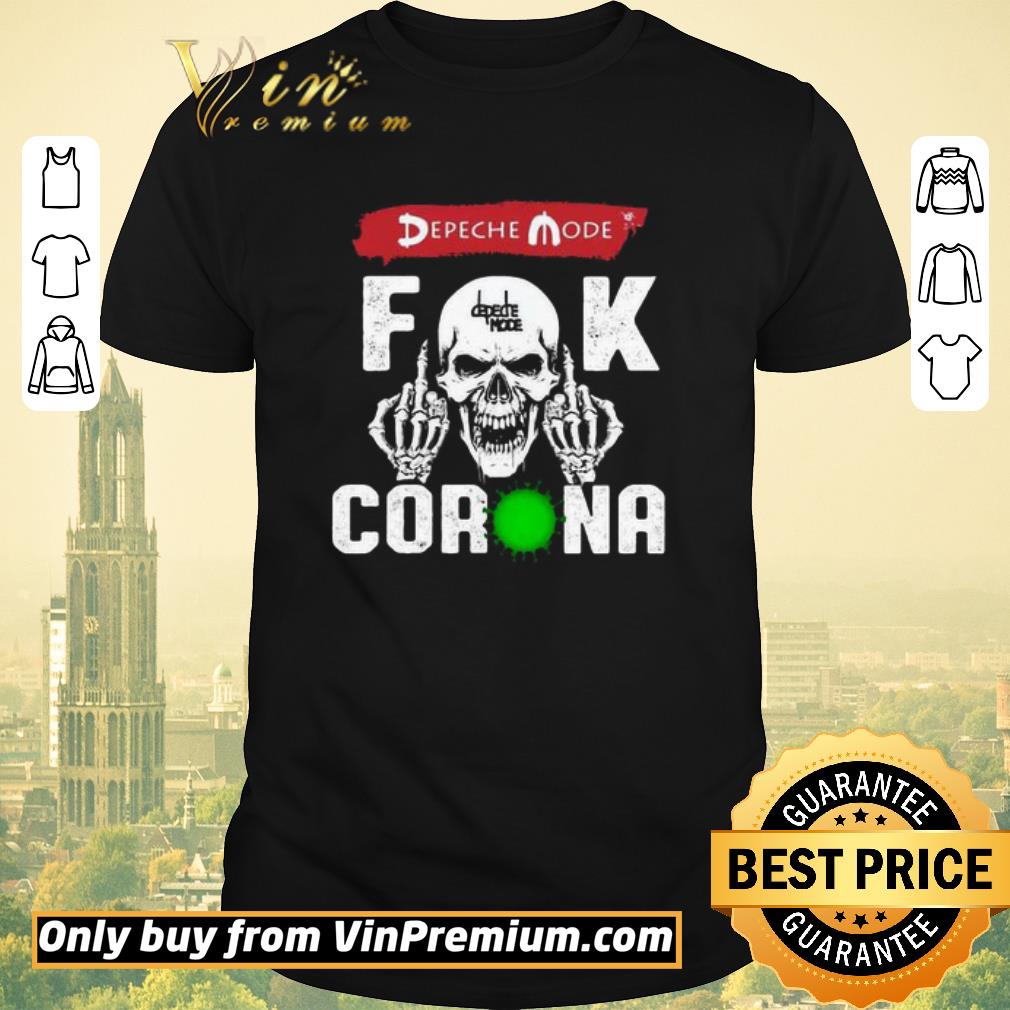 Pretty Depeche Mode Fuck Corona shirt sweater