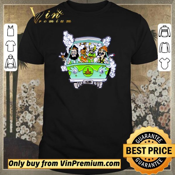 Top Cheech And Chong With Scooby Smoke shirt sweater