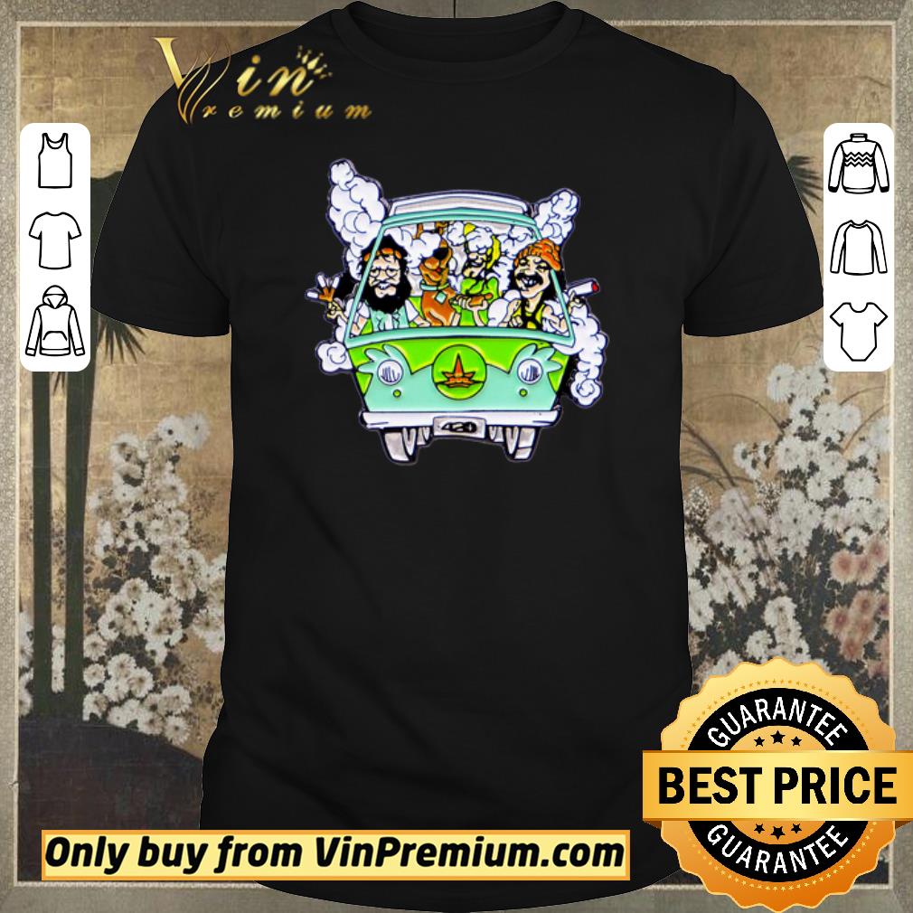 Top Cheech And Chong With Scooby Smoke shirt sweater